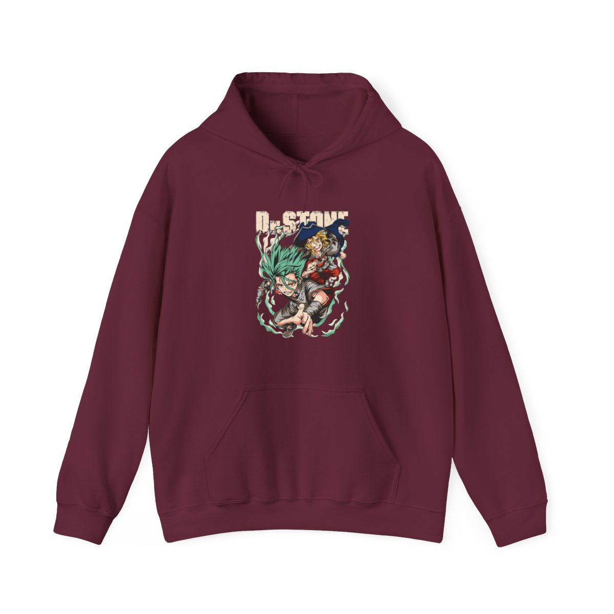 Senku & Ryusui Dr. Stone Science Voyage Premium Hoodie - alternate angle 3, merchandise