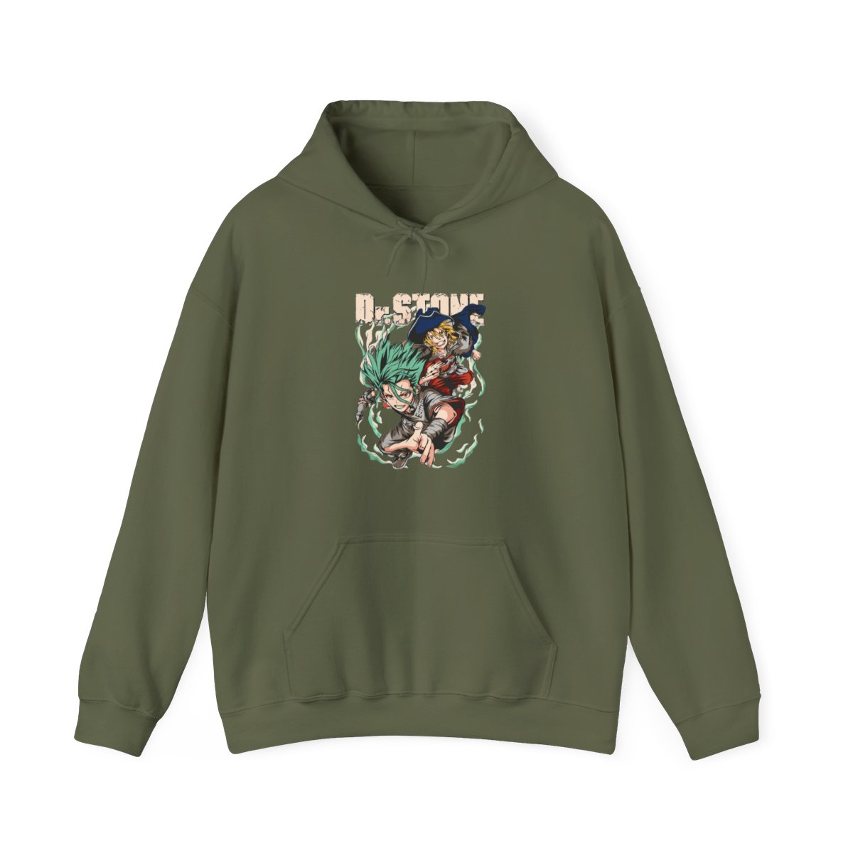 Senku & Ryusui Dr. Stone Science Voyage Premium Hoodie - alternate angle 4, merchandise