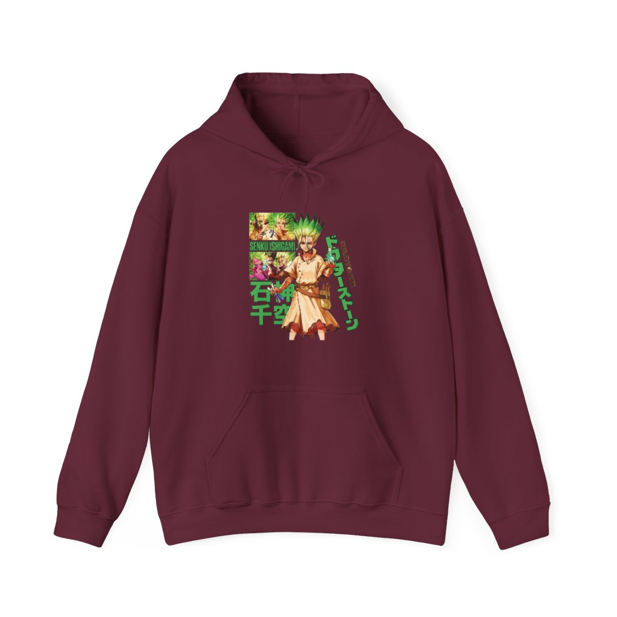 Senku Ishigami Dr. Stone Streetwear Hoodie - alternate angle 3, merchandise