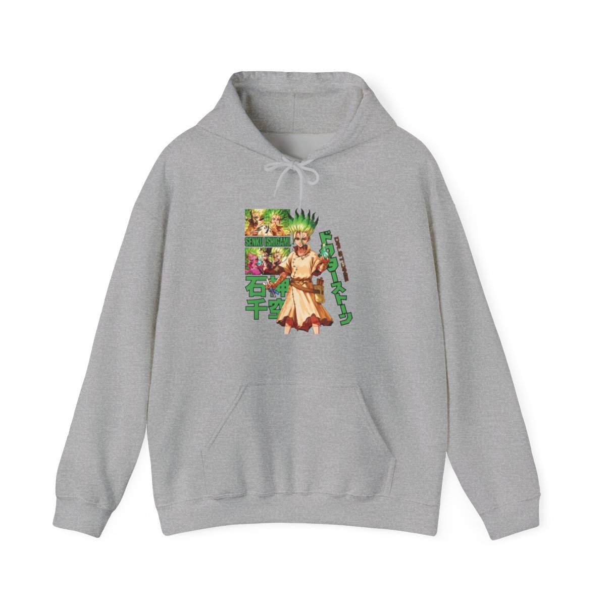 Senku Ishigami Dr. Stone Streetwear Hoodie - alternate angle 2, merchandise