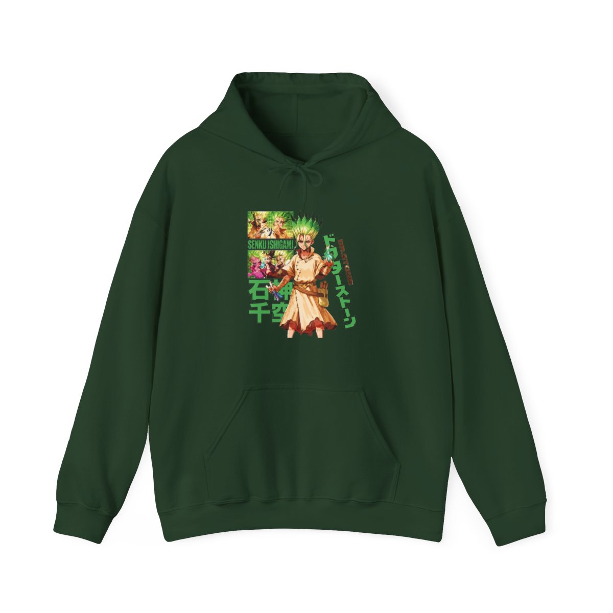 Senku Ishigami Dr. Stone Streetwear Hoodie - alternate angle 5, merchandise