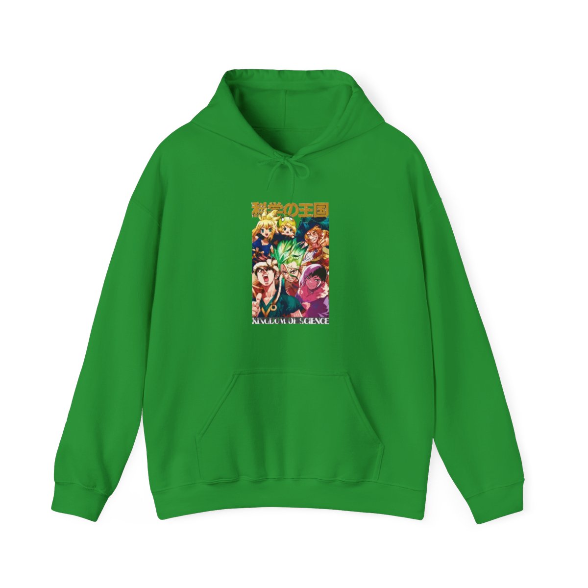 Kingdom of Science Dr. Stone Streetwear Hoodie - alternate angle 5, merchandise