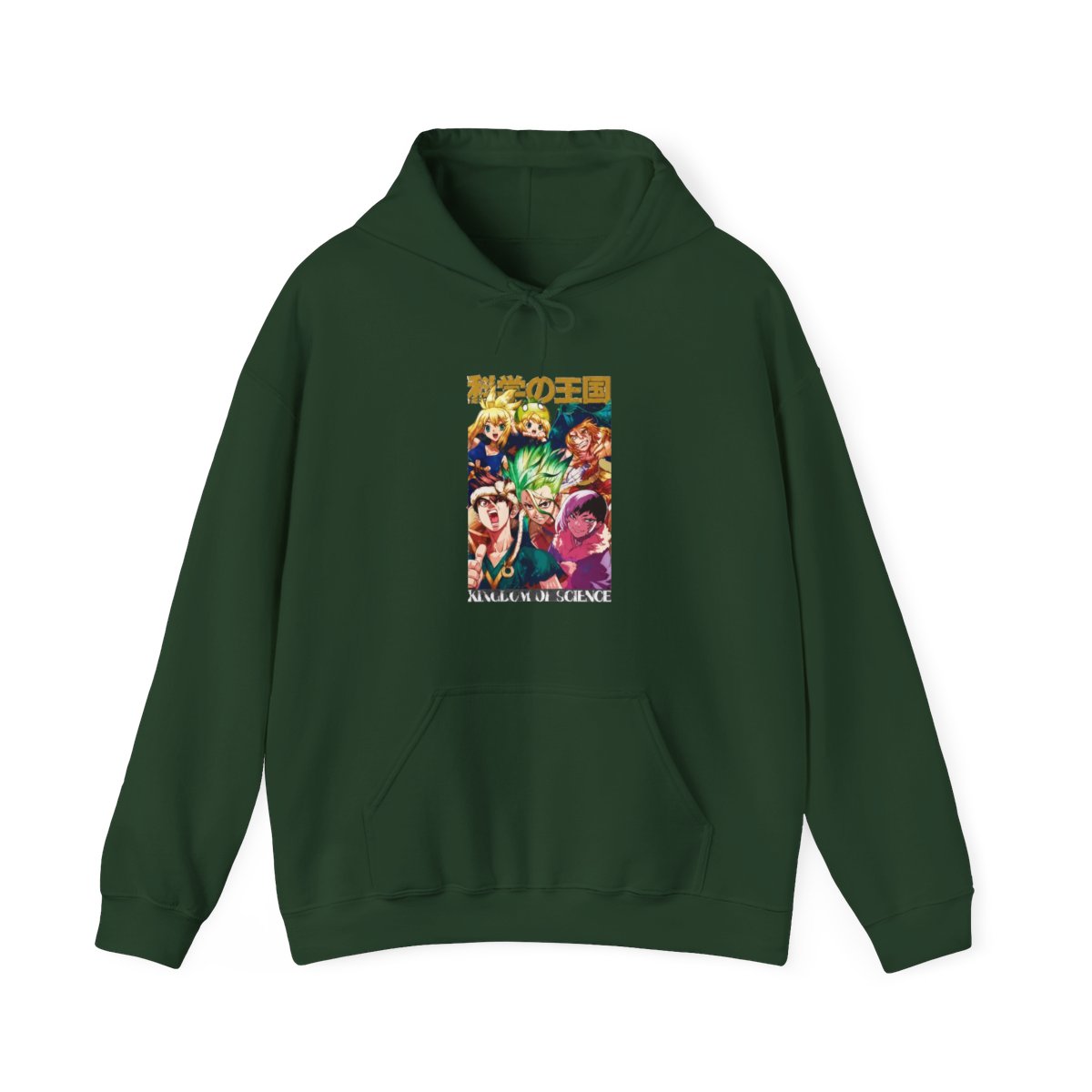 Kingdom of Science Dr. Stone Streetwear Hoodie - alternate angle 4, merchandise