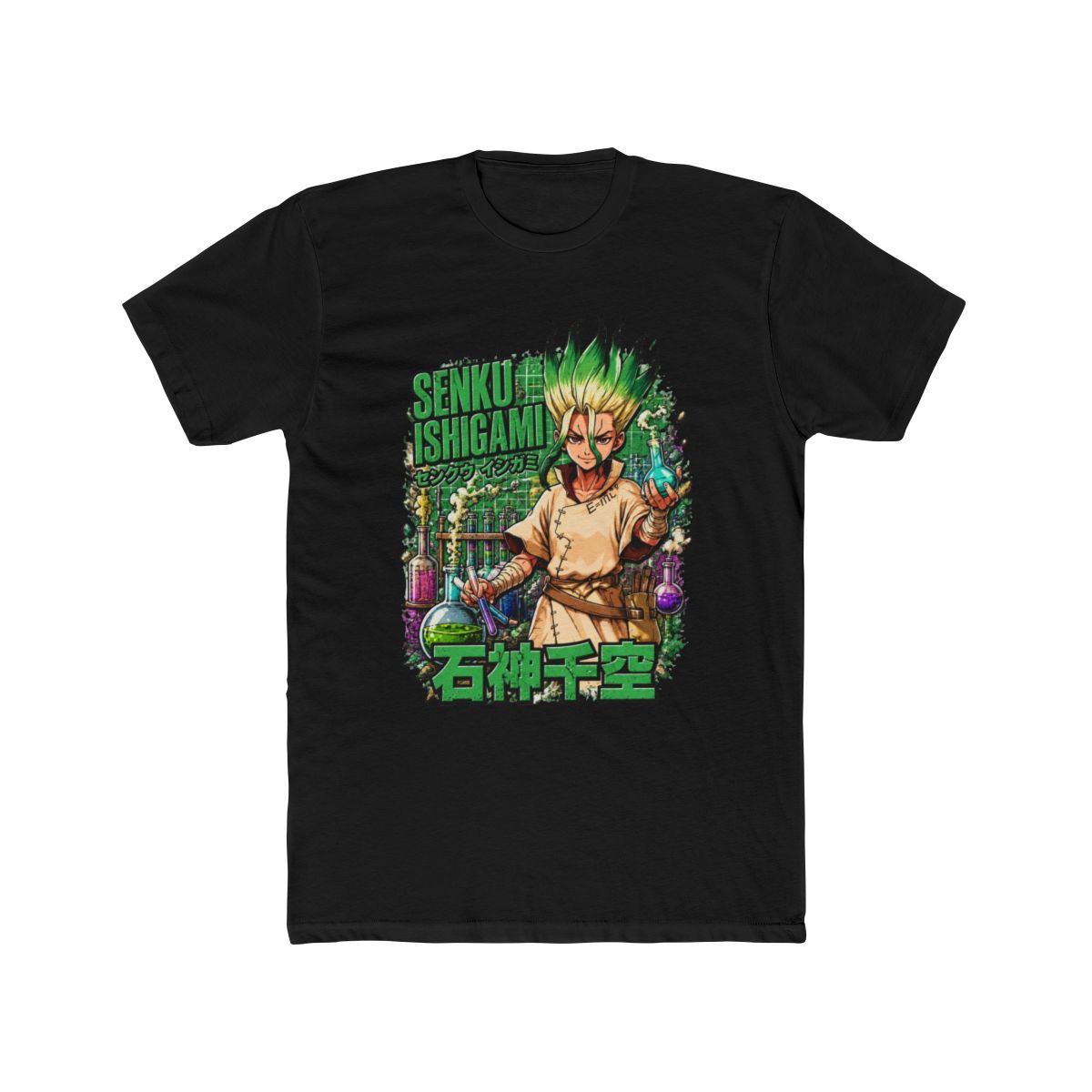 Senku Ishigami Dr. Stone Streetwear T Shirt - Official T-Shirts merchandise